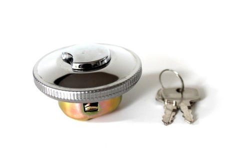 Chrom tankdeckel schloss - chrom, +