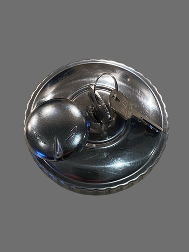 Tankdeckel 60mm verchromt mit